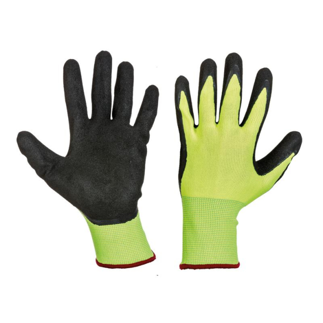 Satin Nitrile Coated Nylon Gloves - Optimal Protection