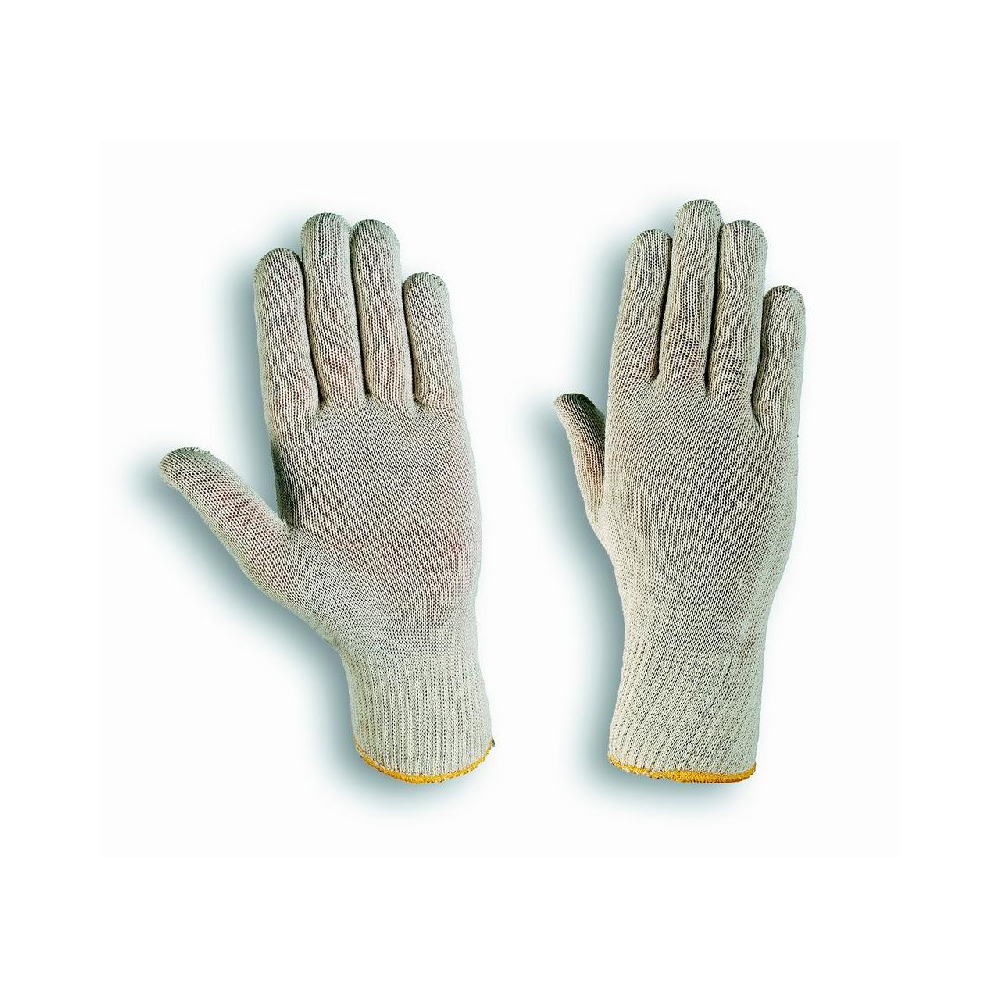 35g cotton mesh handling gloves - 1