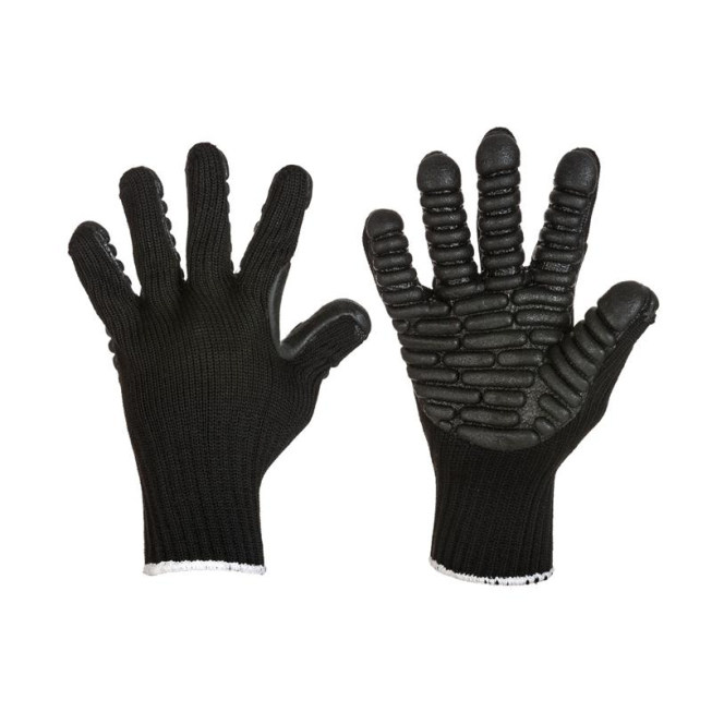 Polycotton anti-vibration gloves - 1