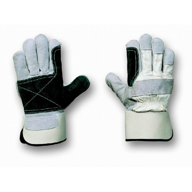 Gants de travail en croûte renforcée - 1