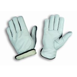 Full grain leather protective gloves - 1