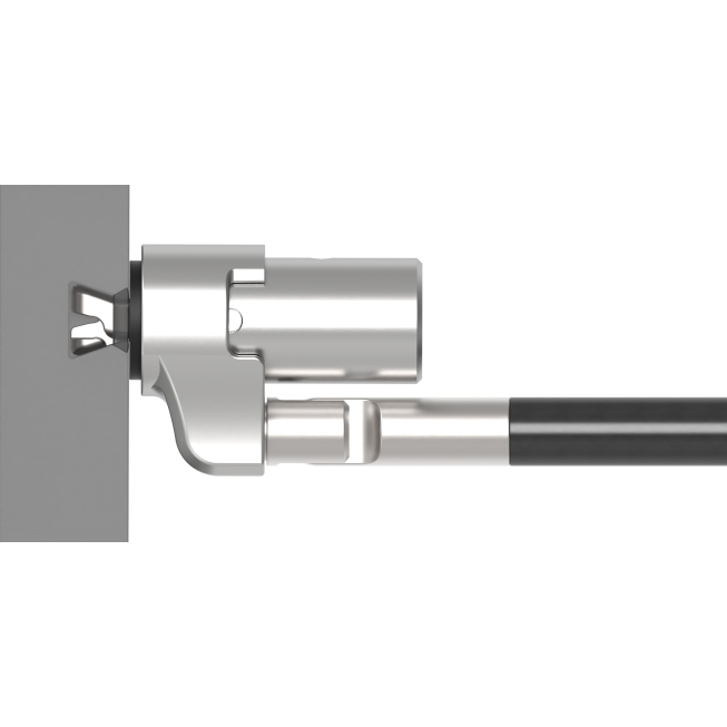 Locked secure cable fitting all locks