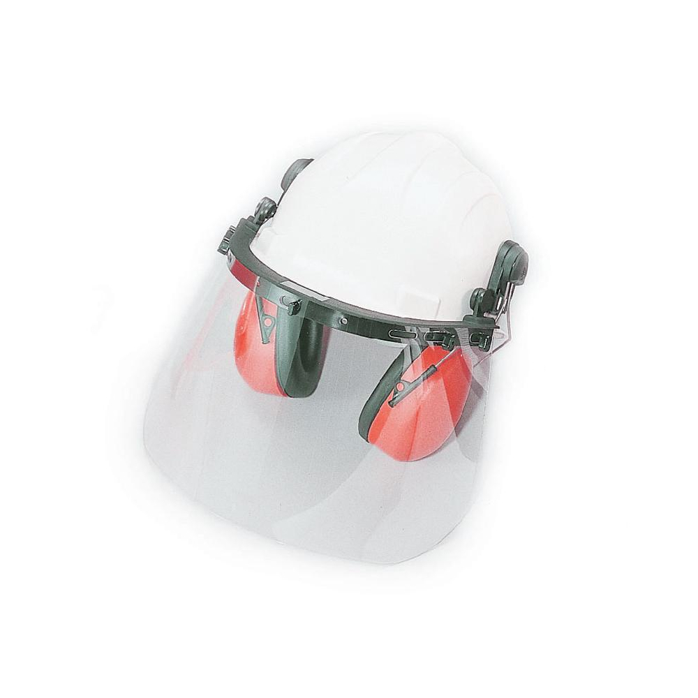 Safety Helmet with Headphones and Visor - Optimal Protection
