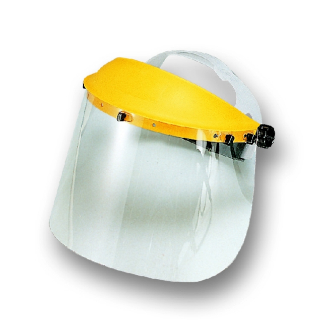 Casque de sécurité avec visière en polycarbonate - 1 Casque de sécurité avec visière en polycarbonate - 1