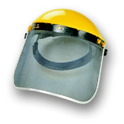 Helmet with trellis visiere - 1