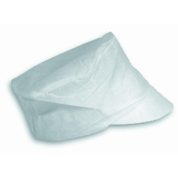Plp white cap with elastic - 1