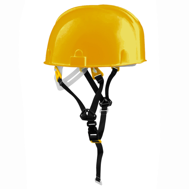 Helmet with chinnière EN397 yellow - 1