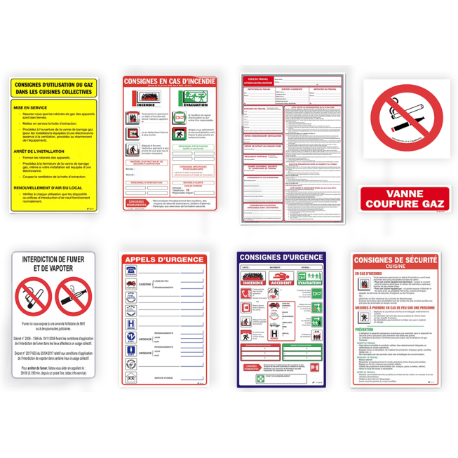 Mandatory Display Kit for Restaurants and Bars - Compliant