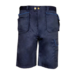 Bermuda of Blue Work 35% Cotton - 1