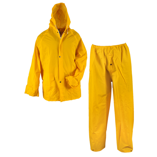 Waterproof 2-piece suit with hood - 2