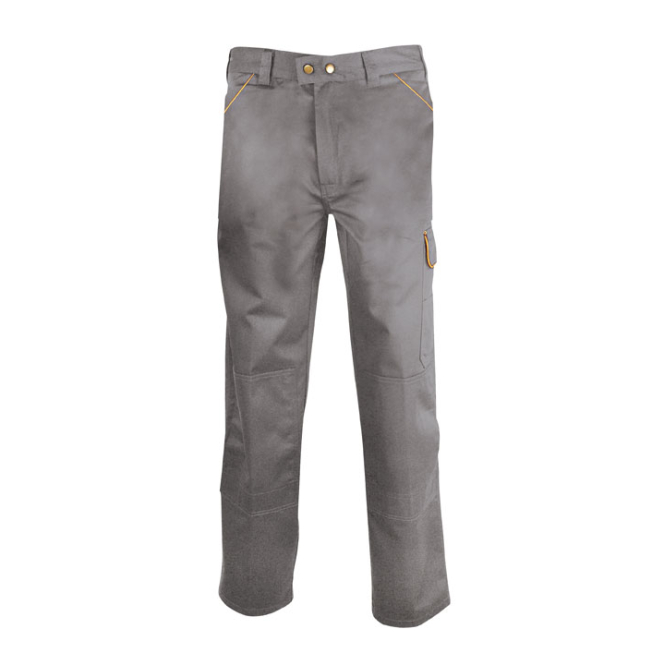 Grey Work Pants 35% Polyester - Comfort & Durability