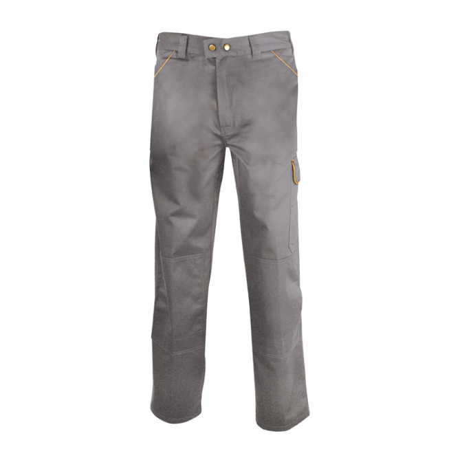 Pantalon de travail 35% polyester gris - 1