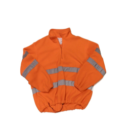 Orange high -visibility high -visibility jacket - 1