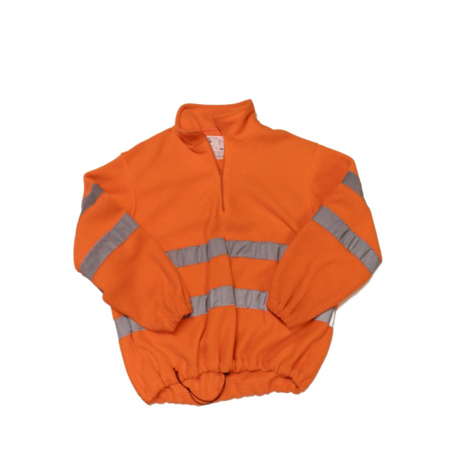 Veste polaire haute visibilité orange - 1