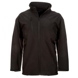 Black Softshell jacket - 1