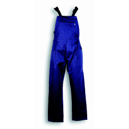 Blue cotton work overalls - 1