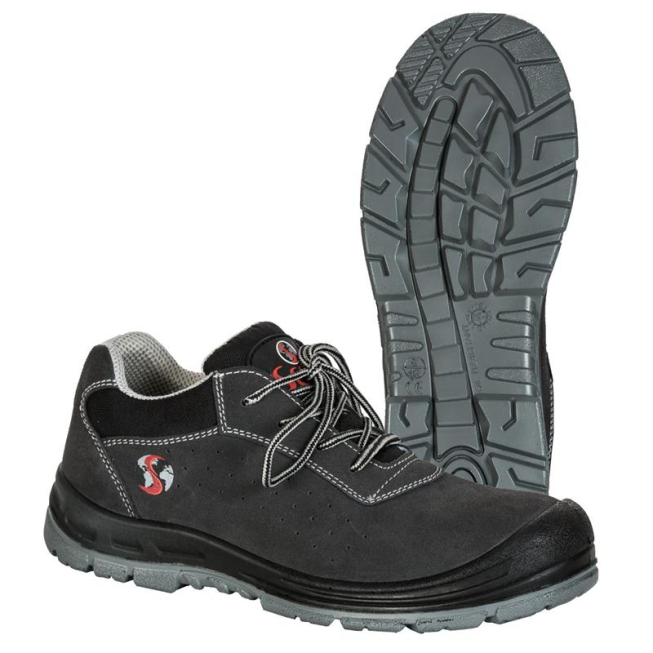 Perforated Suede Low Safety Shoes Comfort & Protection