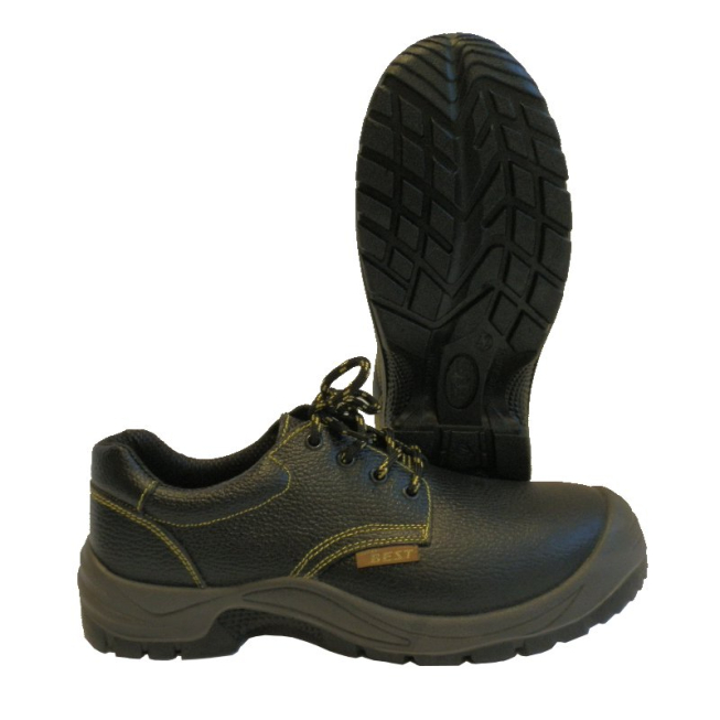 Black low safety shoe - 1