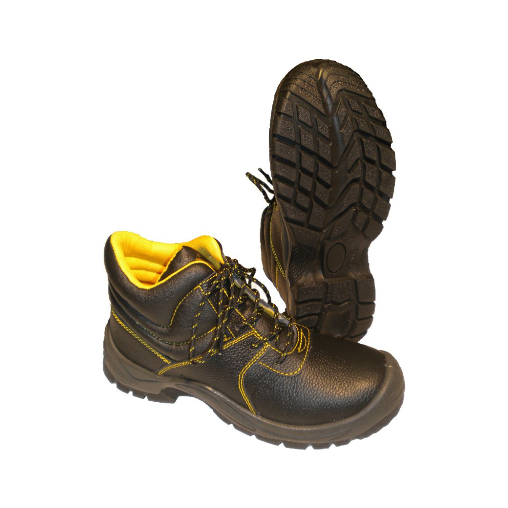 Water-repellent leather safety shoes - 2