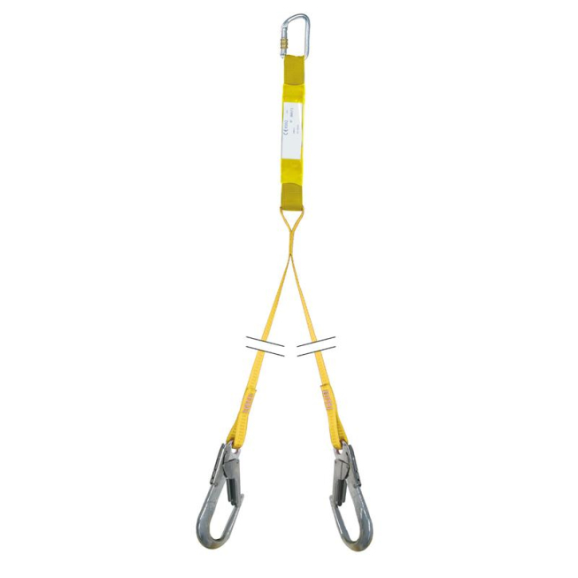 Longe absorbeur d’énergie double sangle - 1