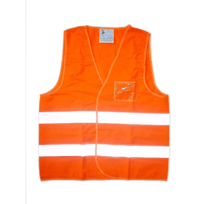 Gilet orange haute visibilité - 1