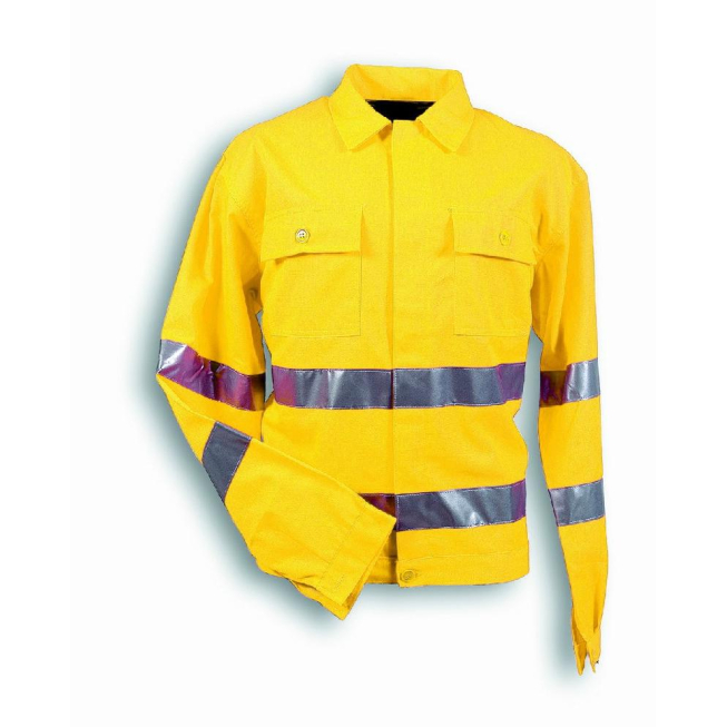 Veste haute visibilité jaune - 1 Veste haute visibilité jaune - 1