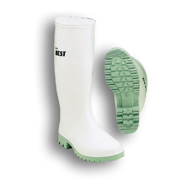 Nitrile non -slip knee boots - 1