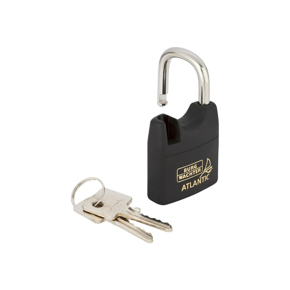Stainless Steel Atlantic Padlock 30mm - Different Keys | Optimal Security