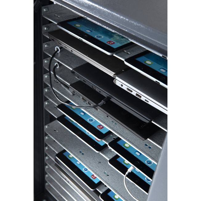 Chariot de chargement pour 15 ordinateurs portables / 30 tablettes - 3