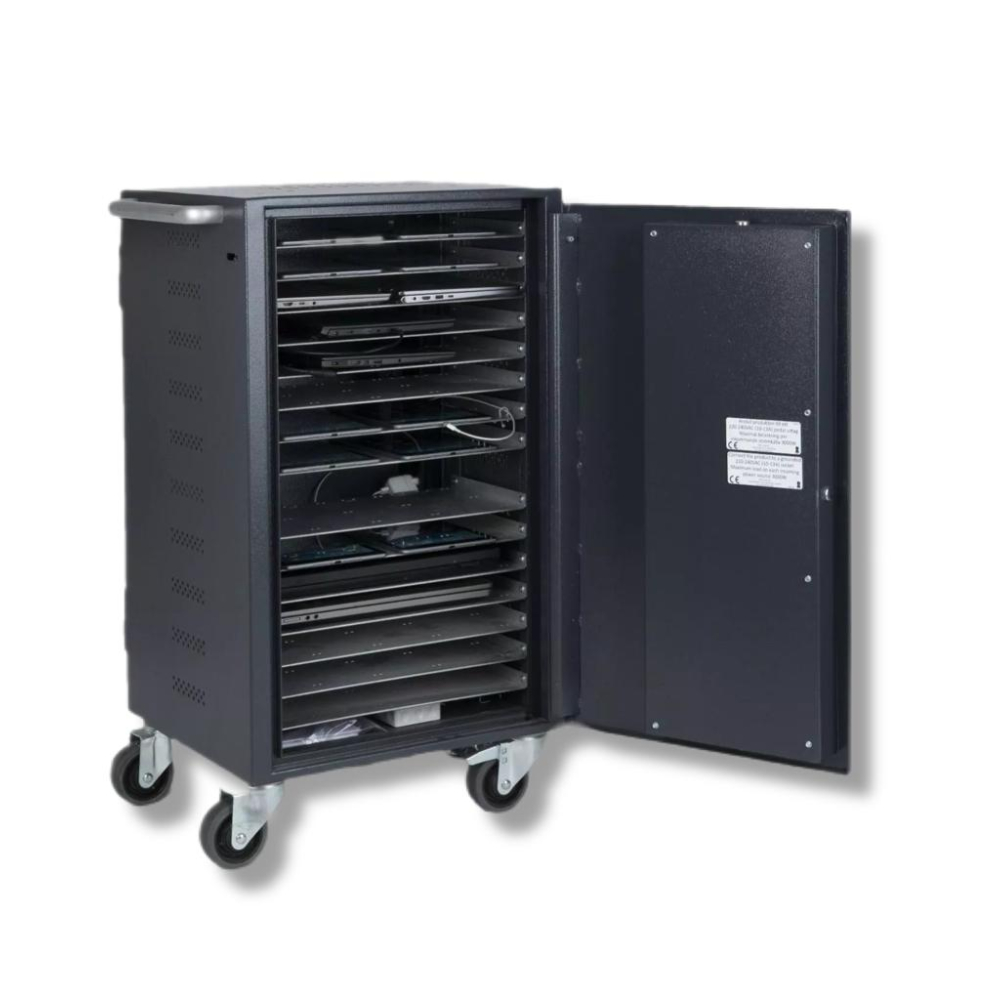 Charging cart for 15 laptops / 30 tablets - 2