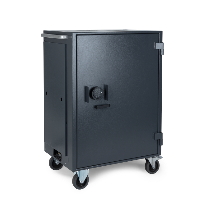 Charging classroom with drawers for computers and tablets - 1