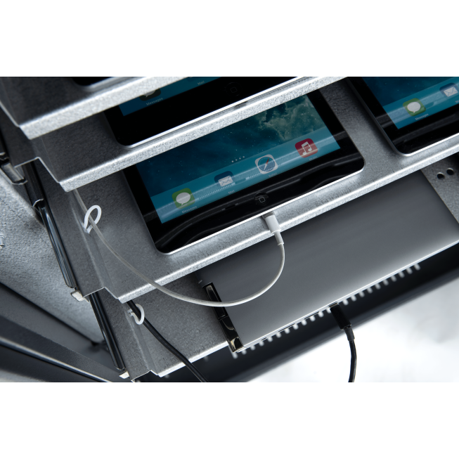 Charging classroom with drawers for computers and tablets - 5