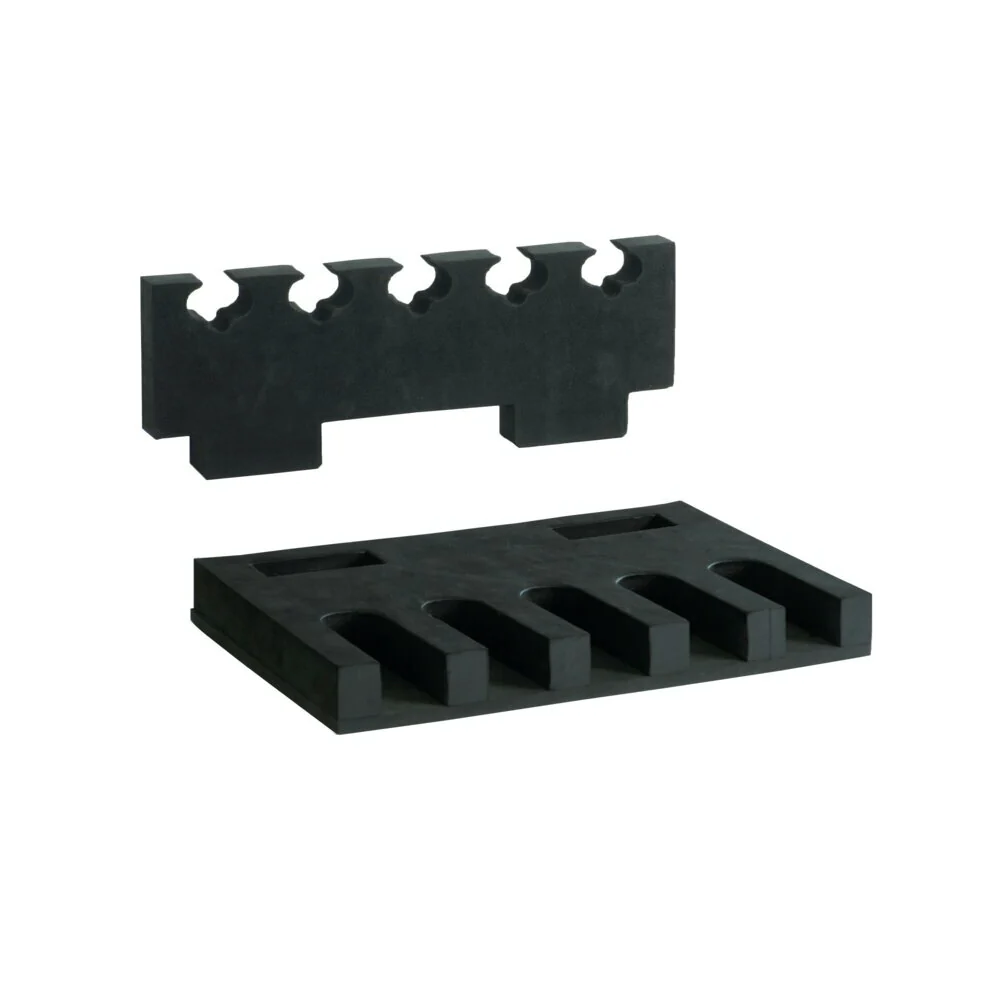 Foam support for 5 handguns for safes - 4