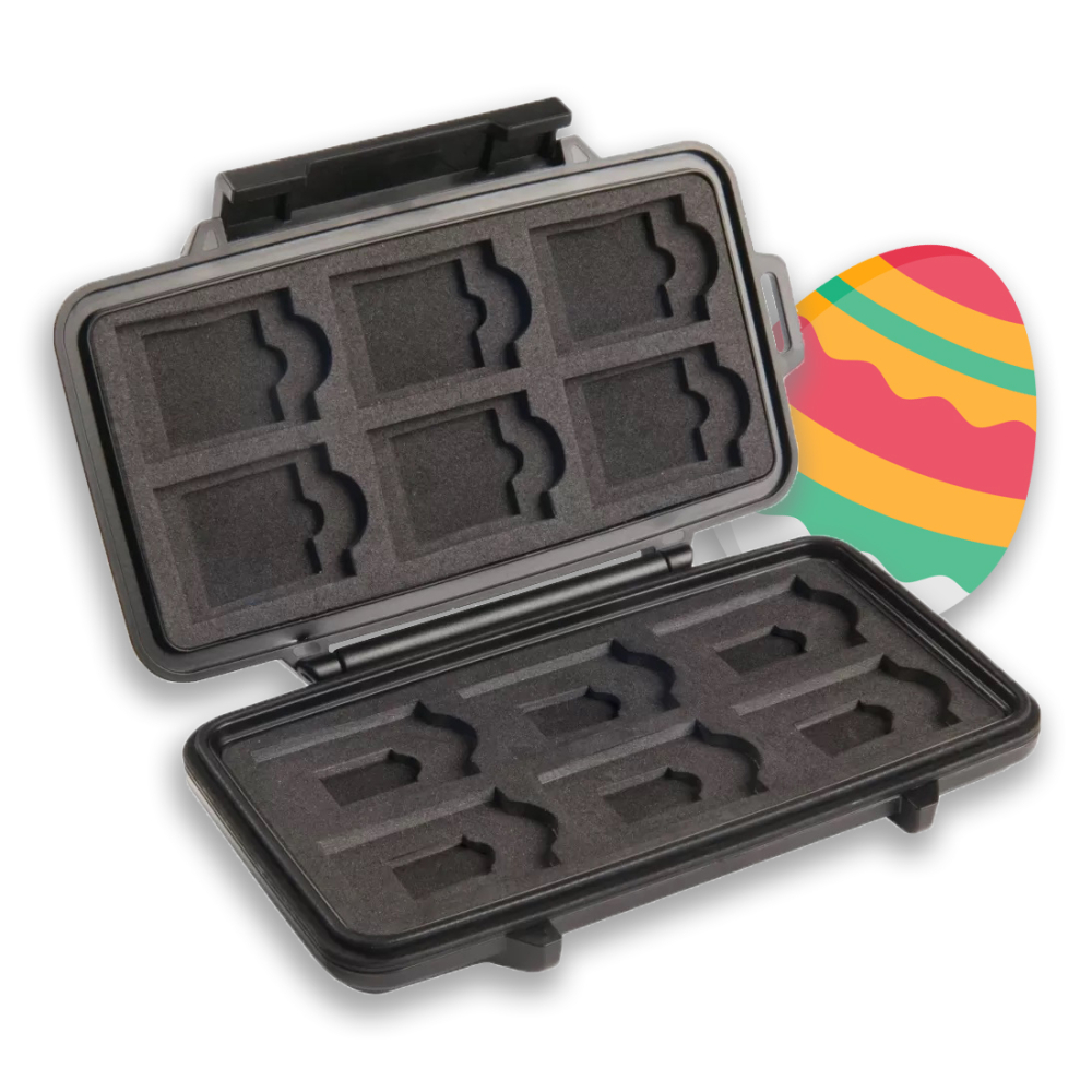 SD card protection microcase and cf - 2