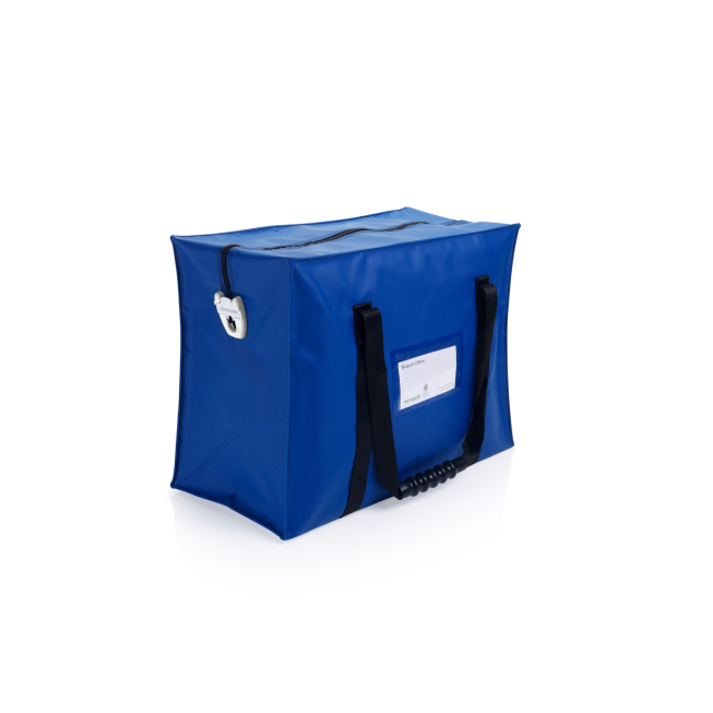 bag with transparent ID window bag with transparent ID window