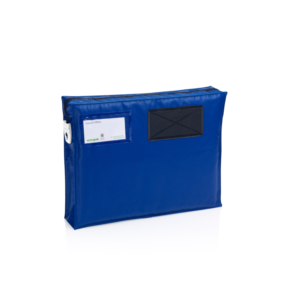 Secure pouch - medium, blue