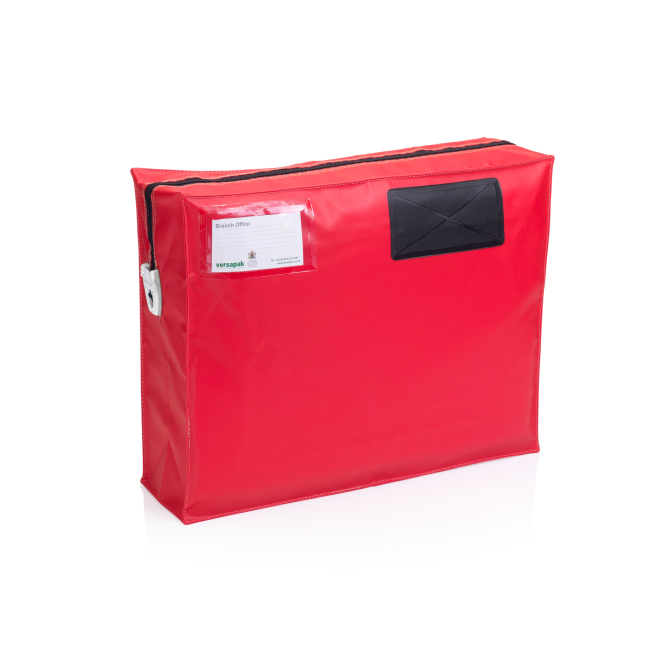 Secure pouch - extra large, red Secure pouch - extra large, red