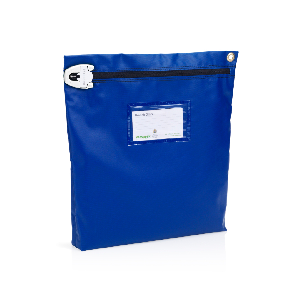 Large blue bag for ATMs