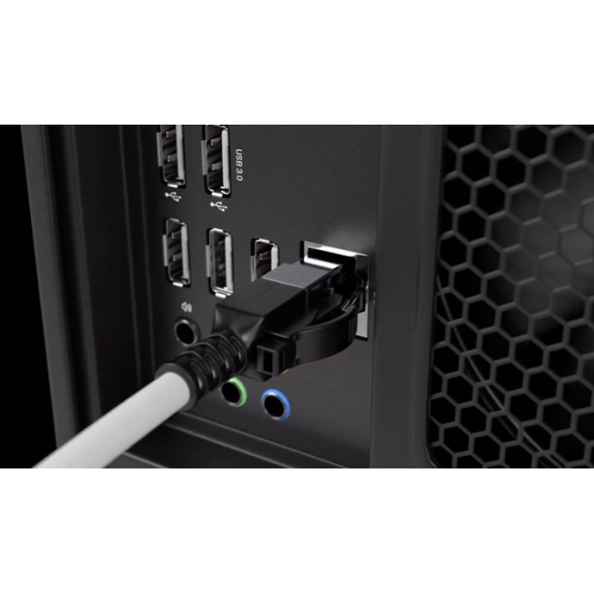 RJ45 security cable (connected 1)