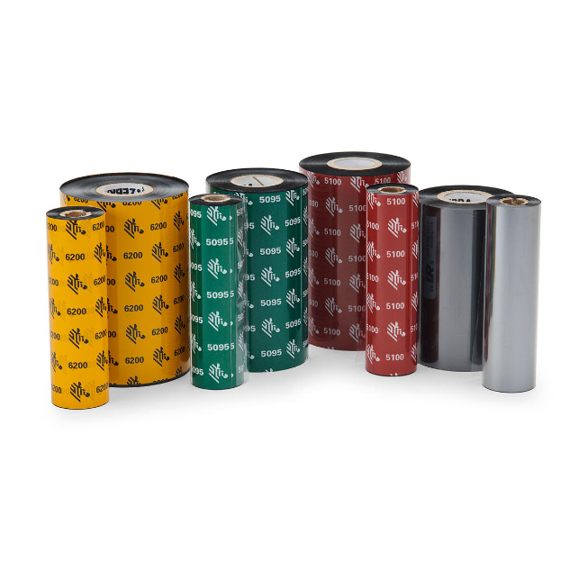 Thermal transfer ribbon for ZEBRA ZD611R printer - 1