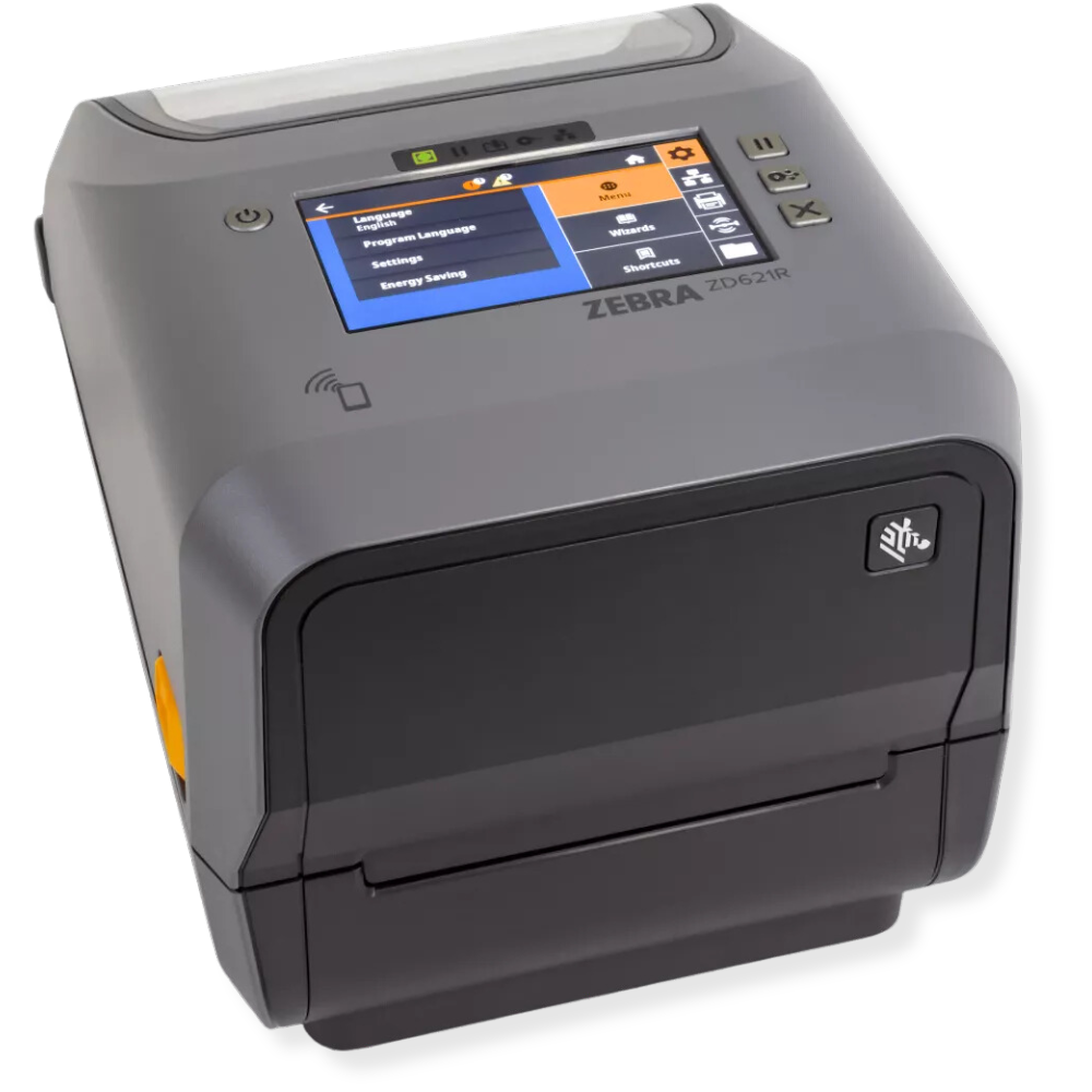 Desktop thermal transfer printer for RFID labels - Zebra ZD621R - 2