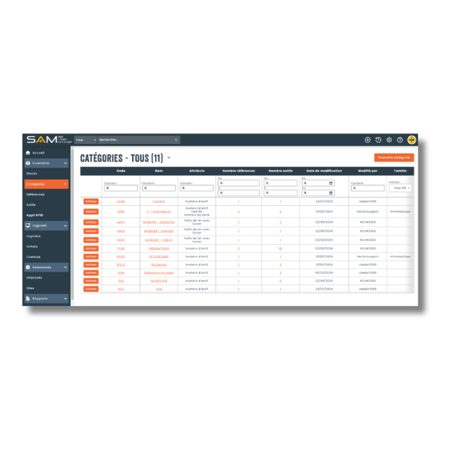 SAM - SBE Asset Manager - Inventory & asset management software - 9