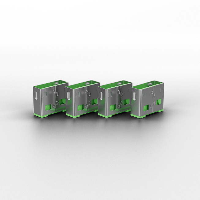 5 Bloqueur USB Type A - vert 5 Bloqueur USB Type A - vert