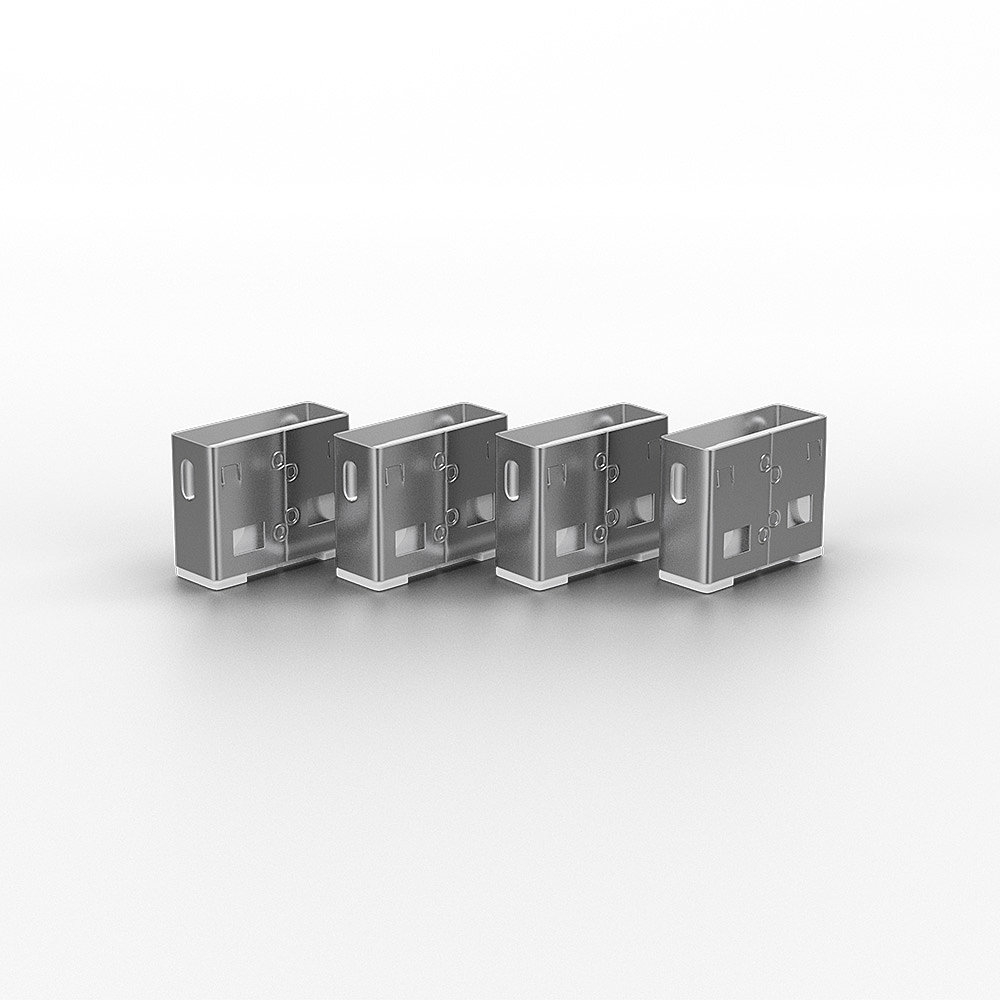 5 Bloqueur USB Type A - blanc