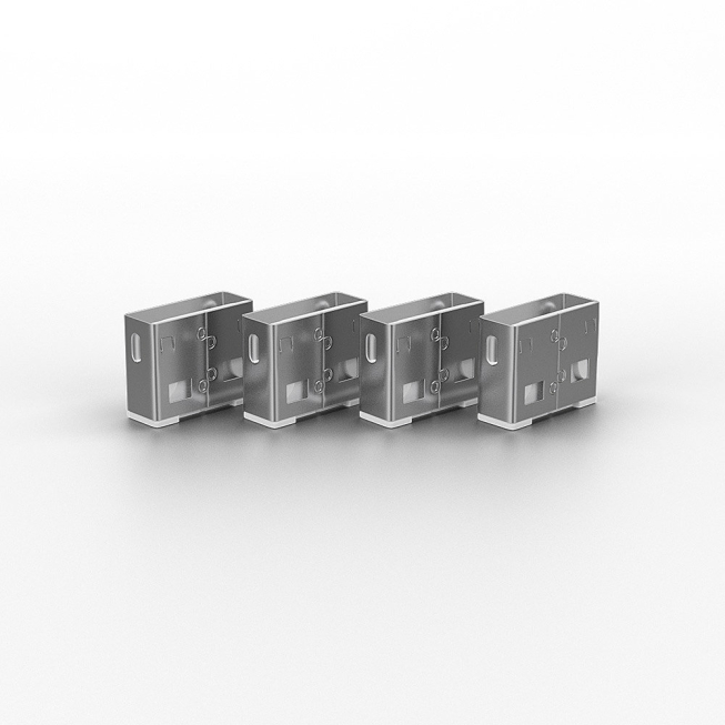 5 Bloqueur USB Type A - blanc 5 Bloqueur USB Type A - blanc