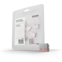 Pack de 10 bloqueurs USB TYPE A - rose