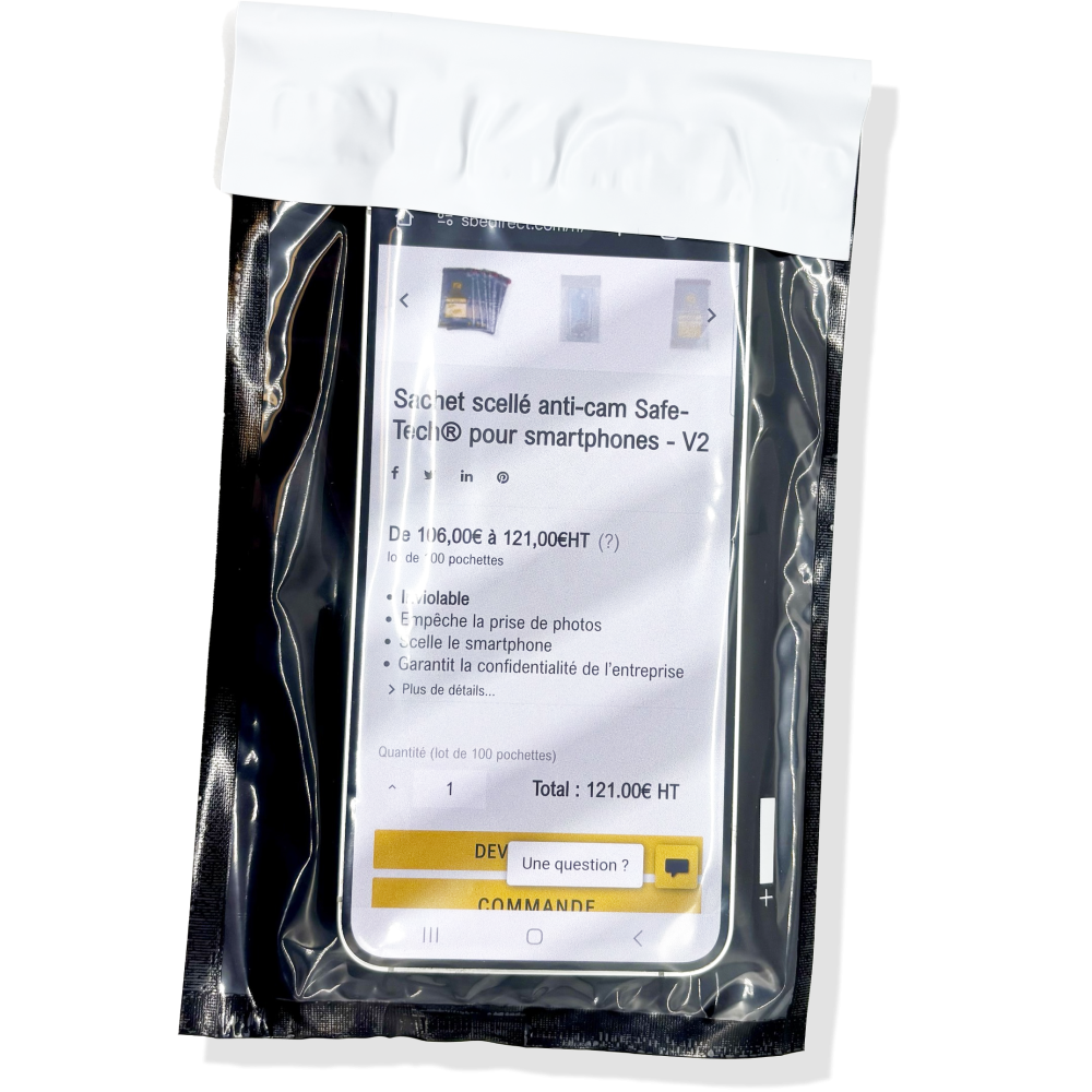 Tamper Proof Pouch anti-cam Safe-Tech® for Smartphones - V2 - 3