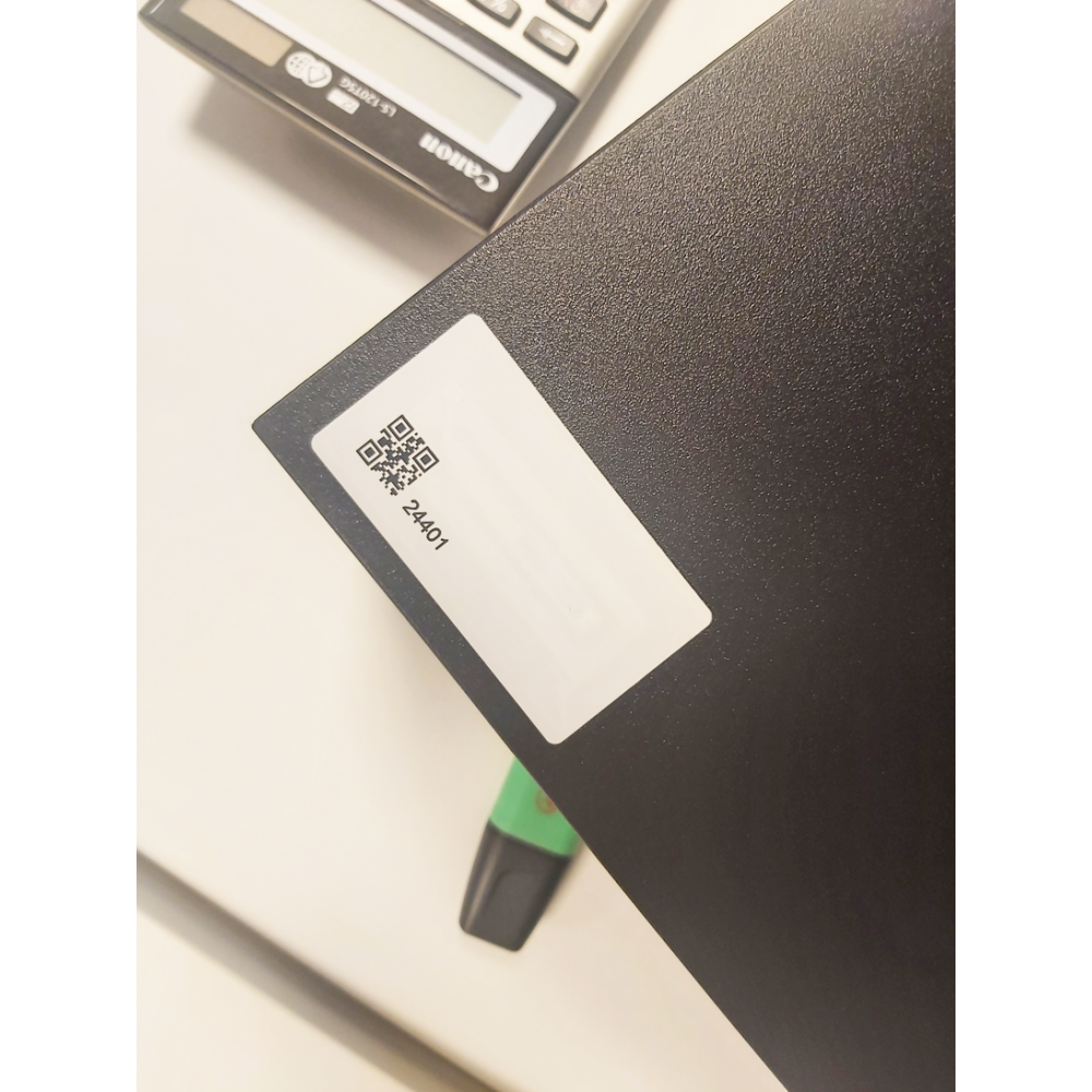 Blank 65 x 35 mm UHF RFID inventory tag - 9