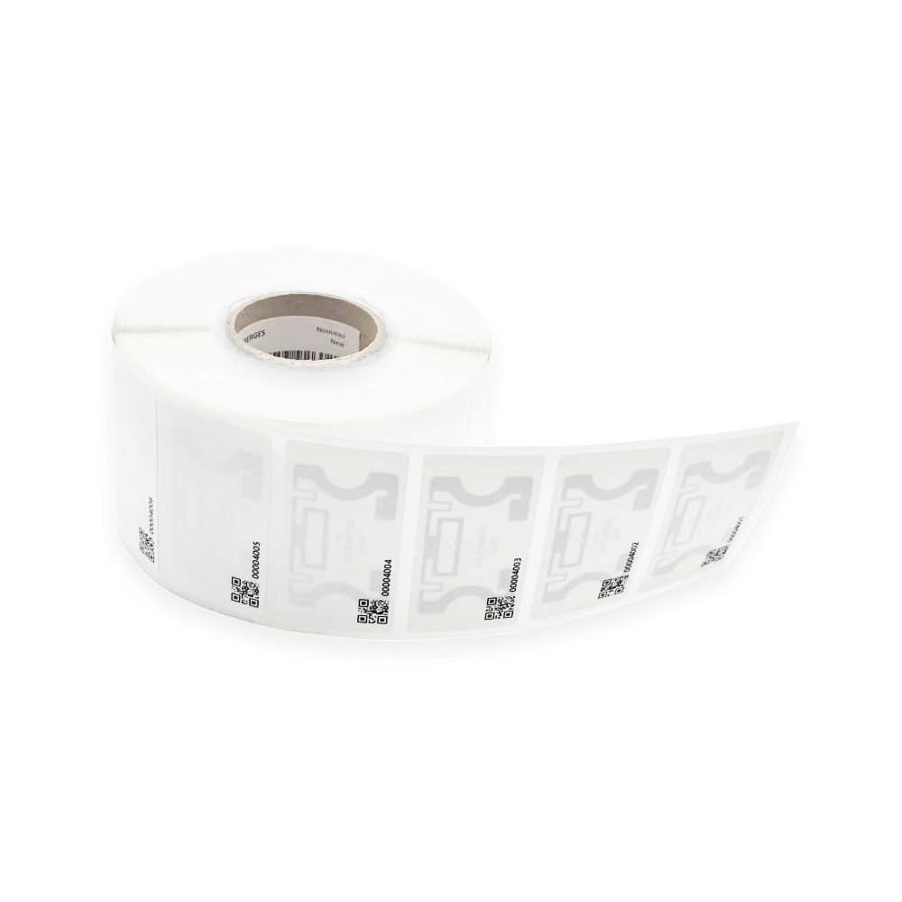 Blank 65 x 35 mm UHF RFID inventory tag - 2