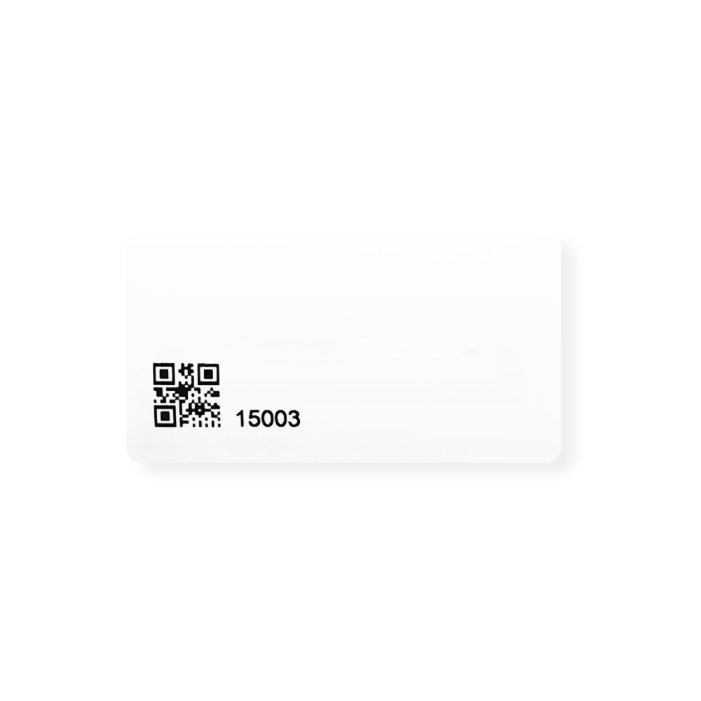 RFID HF-NFC 65x35 mm encoded and numbered label - 3